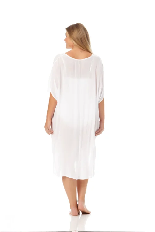 Women's Plus Size Live In Color Easy Tunic Swimsuit Cover Up(Womens Plus Size Live In Color Easy Tunic Swimsuit Cover Up) -Simply Bikini Store 23PC54101 WHT 993 scaled