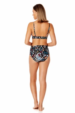 Women's Dance Floor Paisley Ring Triangle Bikini Top(Womens Dance Floor Paisley Ring Triangle Bikini Top) -Simply Bikini Store 24MT13948 MULT 24MB30048 MULT 1062 6