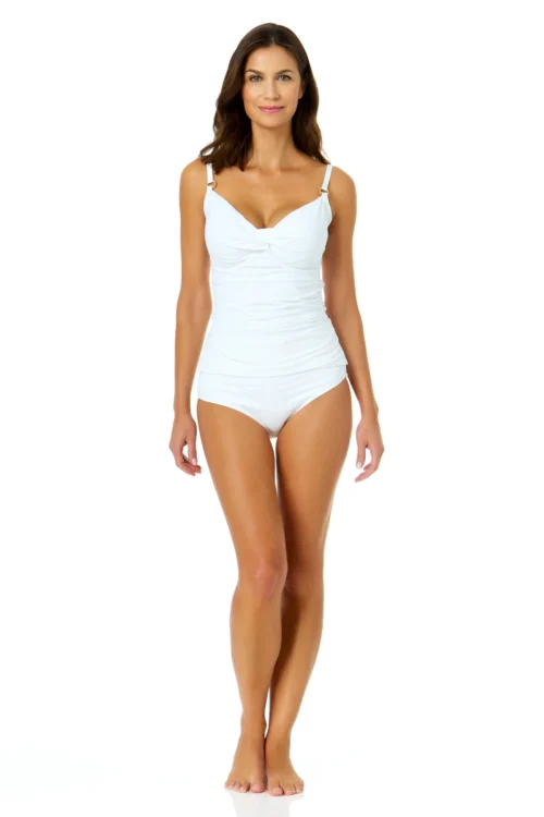 Women's Live In Color Surplice Underwire Tankini Swim Top(Womens Live In Color Surplice Underwire Tankini Swim Top) -Simply Bikini Store 24MT25401 WHT MYMB36001 WHT 1497 4