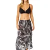 Women's Palm Chic Ring Sarong Skirt Swimsuit Cover Up(Womens Palm Chic Ring Sarong Skirt Swimsuit Cover Up) -Simply Bikini Store 25MC53345 BKWH MYMT11001 BLK 119 scaled