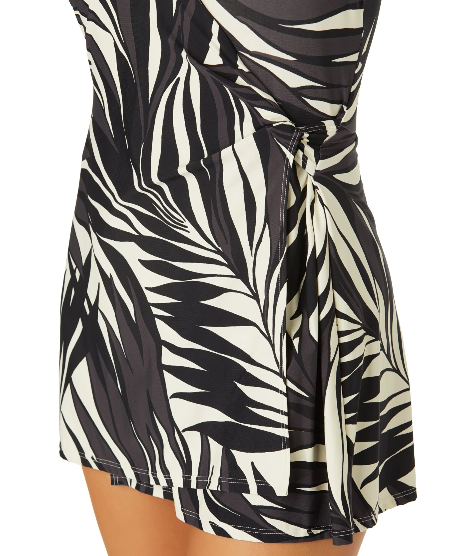 Women's Palm Chic Surplice Twist Skirted Swimdress(Womens Palm Chic Surplice Twist Skirted Swimdress) 5 Women's Palm Chic Surplice Twist Skirted Swimdress(Womens Palm Chic Surplice Twist Skirted Swimdress) - Image 3