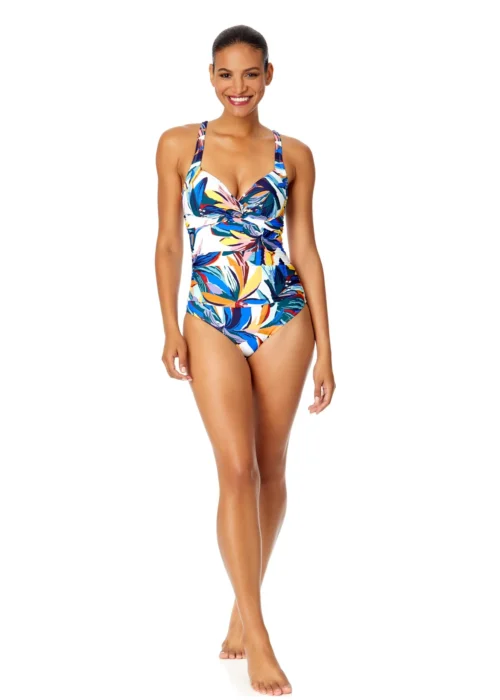Women's Riviera Floral Underwire Surplice One Piece Swimsuit(Womens Riviera Floral Underwire Surplice One Piece Swimsuit) -Simply Bikini Store 25MO07215 MULT 481 scaled