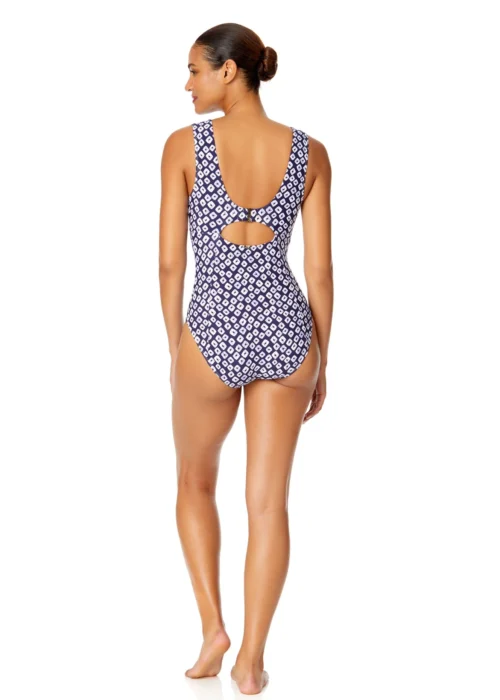 Women's Shibori Geo Underwire Panel One Piece Swimsuit(Womens Shibori Geo Underwire Panel One Piece Swimsuit) -Simply Bikini Store 25MO08575 BLPR 1040 scaled