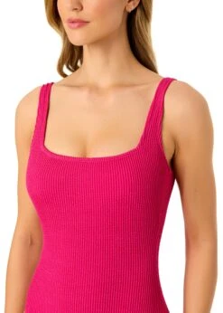 Women's Live In Color Textured Classic Square Neck One Piece Swimsuit(Womens Live In Color Textured Classic Square Neck One Piece Swimsuit 2) 12 Women's Live In Color Textured Classic Square Neck One Piece Swimsuit(Womens Live In Color Textured Classic Square Neck One Piece Swimsuit 2) -Simply Bikini Store 25MO10001 FANPK 034