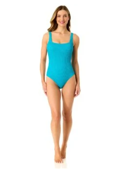 Women's Live In Color Textured Classic Square Neck One Piece Swimsuit(Womens Live In Color Textured Classic Square Neck One Piece Swimsuit 3) 11 Women's Live In Color Textured Classic Square Neck One Piece Swimsuit(Womens Live In Color Textured Classic Square Neck One Piece Swimsuit 3) -Simply Bikini Store 25MO10001 FWTRQ 642