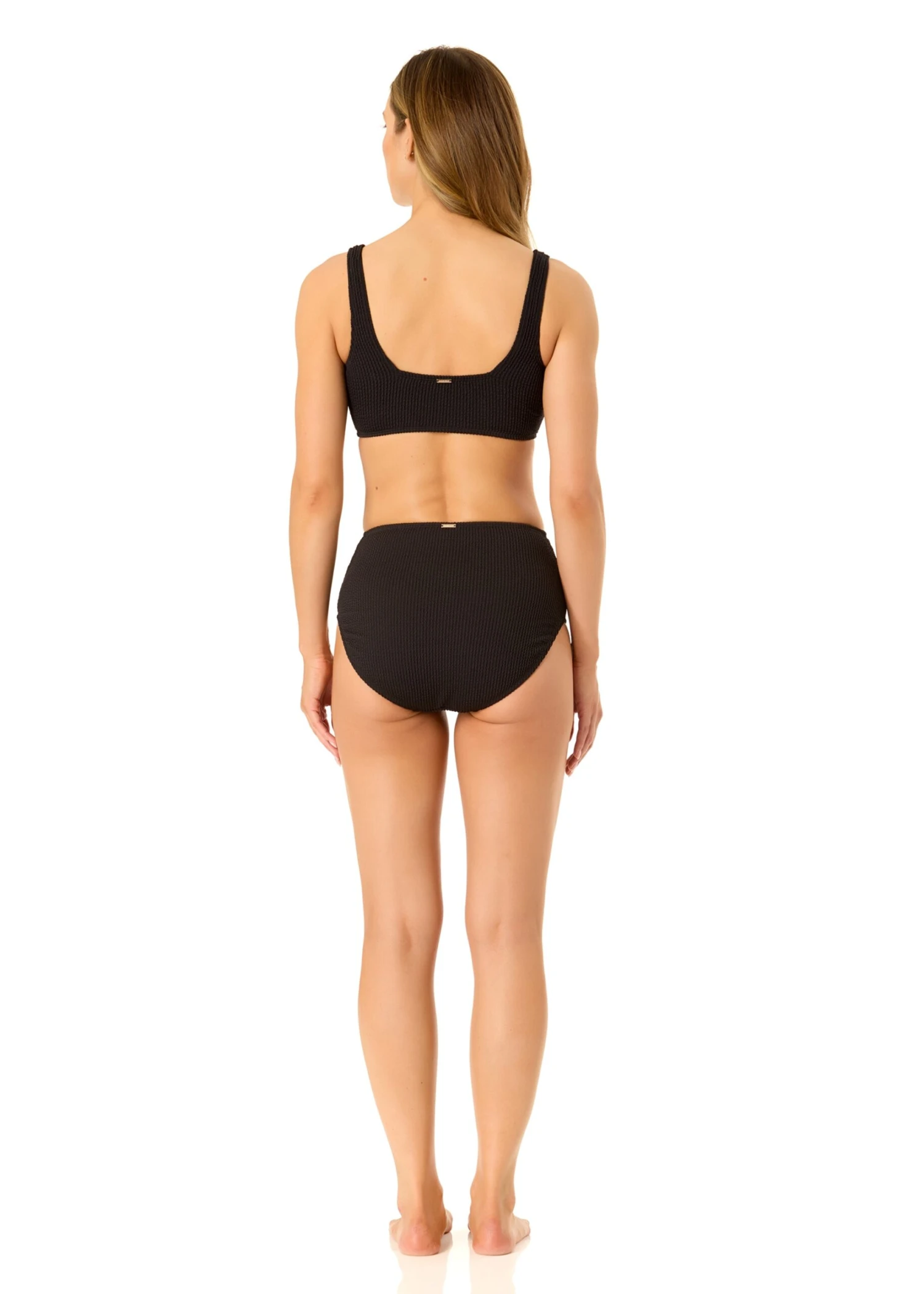 Women's Live In Color Textured Classic Square Neck Bralette Bikini Swim Top(Womens Live In Color Textured Classic Square Neck Bralette Bikini Swim Top) 10 Women's Live In Color Textured Classic Square Neck Bralette Bikini Swim Top(Womens Live In Color Textured Classic Square Neck Bralette Bikini Swim Top) - Image 8