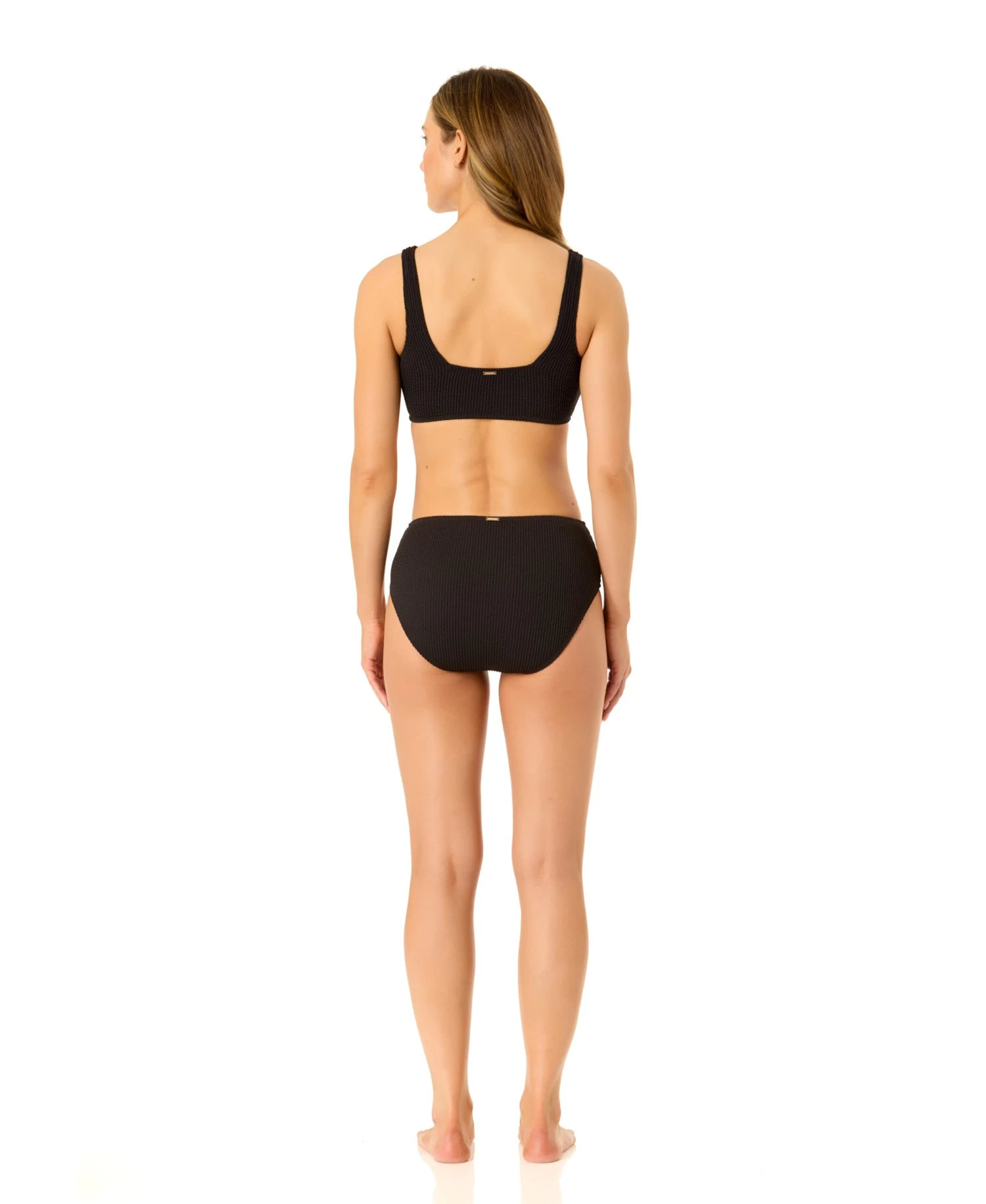 Women's Live In Color Textured Classic Square Neck Bralette Bikini Swim Top(Womens Live In Color Textured Classic Square Neck Bralette Bikini Swim Top) 8 Women's Live In Color Textured Classic Square Neck Bralette Bikini Swim Top(Womens Live In Color Textured Classic Square Neck Bralette Bikini Swim Top) - Image 6