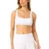 Women's Live In Color Textured Classic Square Neck Bralette Bikini Swim Top(Womens Live In Color Textured Classic Square Neck Bralette Bikini Swim Top 2) -Simply Bikini Store 25MT15101 WHITE 25MB39301 WHITE 503 FRONT scaled