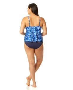 Women's Denim Dot Easy Triangle Tankini Swim Top(Womens Denim Dot Easy Triangle Tankini Swim Top) -Simply Bikini Store 25MT22412 DEPR MYMB36001 NAVY 665 bc91cd7a 1fc8 4789 bdb4 836239c25c8c