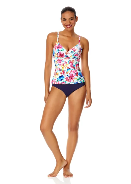 Women's Watercolor Paisley Twist Front Underwire Tankini Swim Top(Womens Watercolor Paisley Twist Front Underwire Tankini Swim Top) -Simply Bikini Store 25MT23370 MULT MYMB36001 NAVY 1264 scaled