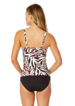Simply Bikini Store -Simply Bikini Store 25MT23393 MULT MYMB36001 BLK 173 BACK