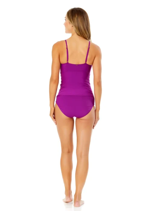 Women's Live In Color Hidden Underwire Drape Front Tankini Swim Top(Womens Live In Color Hidden Underwire Drape Front Tankini Swim Top 1) -Simply Bikini Store 25MT25701FUSC FUCHSIAMYMB36001 FUCH 1595 scaled