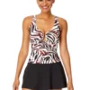 Women's Tiger Dance Ring Front Tankini Swim Top(Womens Tiger Dance Ring Front Tankini Swim Top) 1 Women's Tiger Dance Ring Front Tankini Swim Top(Womens Tiger Dance Ring Front Tankini Swim Top) -Simply Bikini Store 25MT26293 MULT MYMB41401 BLK 198 FRONT scaled