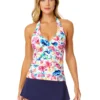 Women's Watercolor Paisley Marilyn Halter Tankini Swim Top(Womens Watercolor Paisley Marilyn Halter Tankini Swim Top) 2 Women's Watercolor Paisley Marilyn Halter Tankini Swim Top(Womens Watercolor Paisley Marilyn Halter Tankini Swim Top) -Simply Bikini Store 25MT26470 MULT MYMB41401 NAVY 794 FRONT scaled