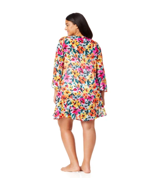 Women's Plus Gradient Floral Flounce V Neck Tunic Swimsuit Cover Up(Womens Plus Gradient Floral Flounce V Neck Tunic Swimsuit Cover Up) 9 Women's Plus Gradient Floral Flounce V Neck Tunic Swimsuit Cover Up(Womens Plus Gradient Floral Flounce V Neck Tunic Swimsuit Cover Up) -Simply Bikini Store 25PC51013 MULT 1646 scaled