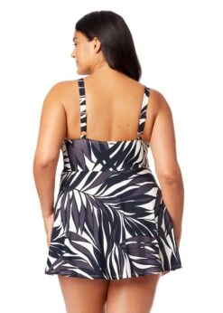 Simply Bikini Store -Simply Bikini Store 25PD61845 BKWH 864 BACK