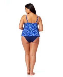Women's Plus Denim Dot Easy Triangle Tankini Swim Top(Womens Plus Denim Dot Easy Triangle Tankini Swim Top) 9 Women's Plus Denim Dot Easy Triangle Tankini Swim Top(Womens Plus Denim Dot Easy Triangle Tankini Swim Top) -Simply Bikini Store 25PT22412 DEPR MYPB36001 NAVY 179 6cdb7769 7ca5 407f b9c0 382d153b7501