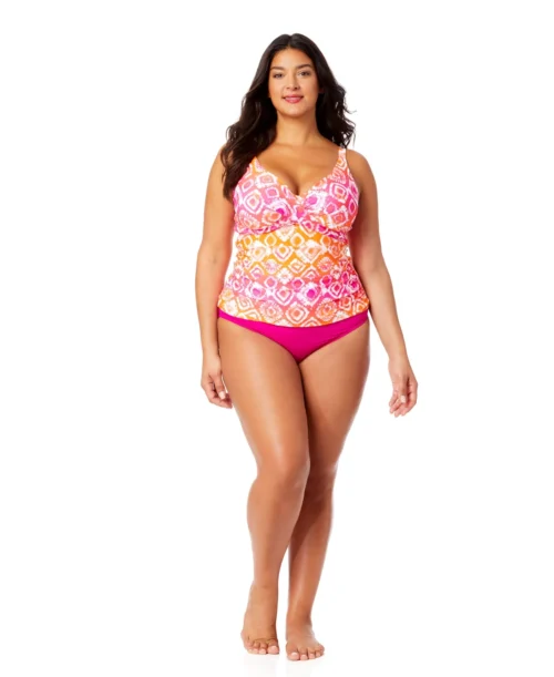Women's Plus Tie Dye Foulard Hidden Underwire Drape Front Tankini Swim Top(Womens Plus Tie Dye Foulard Hidden Underwire Drape Front Tankini Swim Top) 9 Women's Plus Tie Dye Foulard Hidden Underwire Drape Front Tankini Swim Top(Womens Plus Tie Dye Foulard Hidden Underwire Drape Front Tankini Swim Top) -Simply Bikini Store 25PT25710 MULT MYPB36001 HBCU 008 scaled
