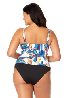 Simply Bikini Store -Simply Bikini Store 25PT25715 MULT MYPB36001 BLK 1929 BACK