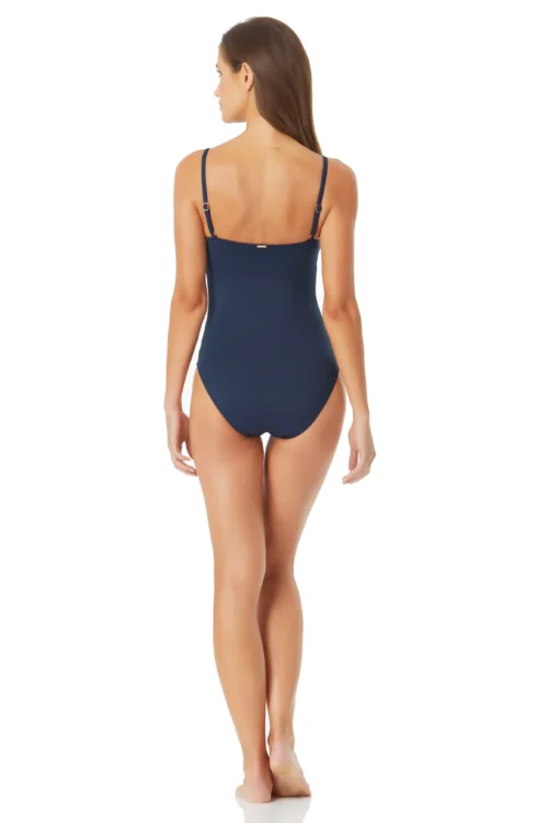 Women's Live In Color Classic Lingerie Maillot One Piece Swimsuit(Anne Cole Classic Lingerie Maillot One Piece Swimsuit) 27 Women's Live In Color Classic Lingerie Maillot One Piece Swimsuit(Anne Cole Classic Lingerie Maillot One Piece Swimsuit) -Simply Bikini Store AnneCole ClassicLingerieMaillot 1558 MYMO00101 NVY jpg