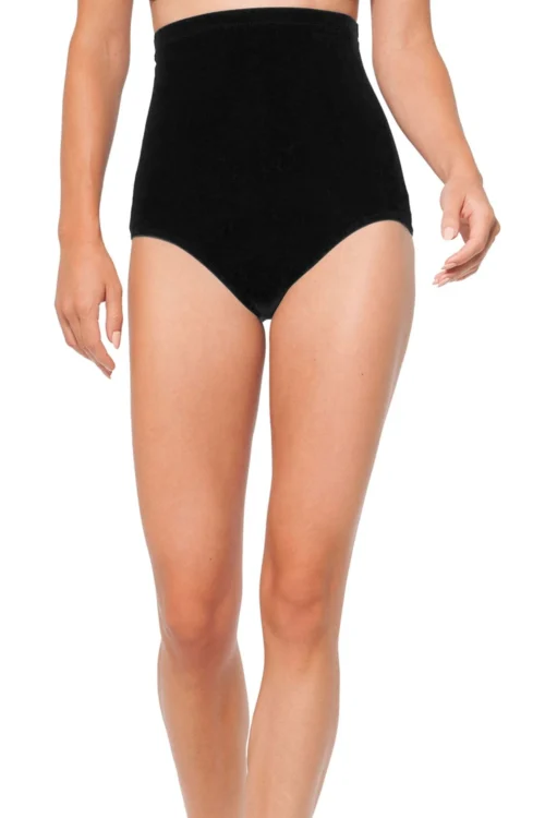 Anne Cole - Tummy Control Swim Bottom(Anne Cole Tummy Control Swim Bottom 1) -Simply Bikini Store AnneCole Resort Tummy Control Swim Bottom MYMB36401 BLK A jpg