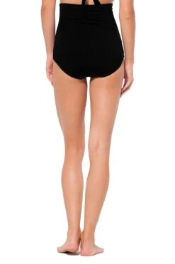 Anne Cole - Tummy Control Swim Bottom(Anne Cole Tummy Control Swim Bottom 1) -Simply Bikini Store AnneCole Resort Tummy Control Swim Bottom MYMB36401 BLK B jpg