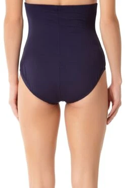 Anne Cole - Tummy Control Swim Bottom(Anne Cole Tummy Control Swim Bottom 1) -Simply Bikini Store AnneCole Resort Tummy Control Swim Bottom MYMB36401 NVY B BACKBOTTOM jpg