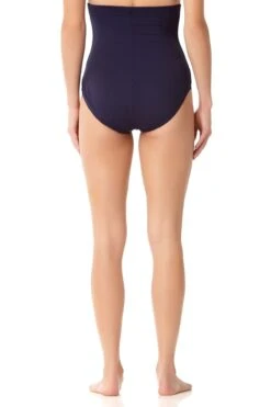 Anne Cole - Tummy Control Swim Bottom(Anne Cole Tummy Control Swim Bottom 1) -Simply Bikini Store AnneCole Resort Tummy Control Swim Bottom MYMB36401 NVY B jpg