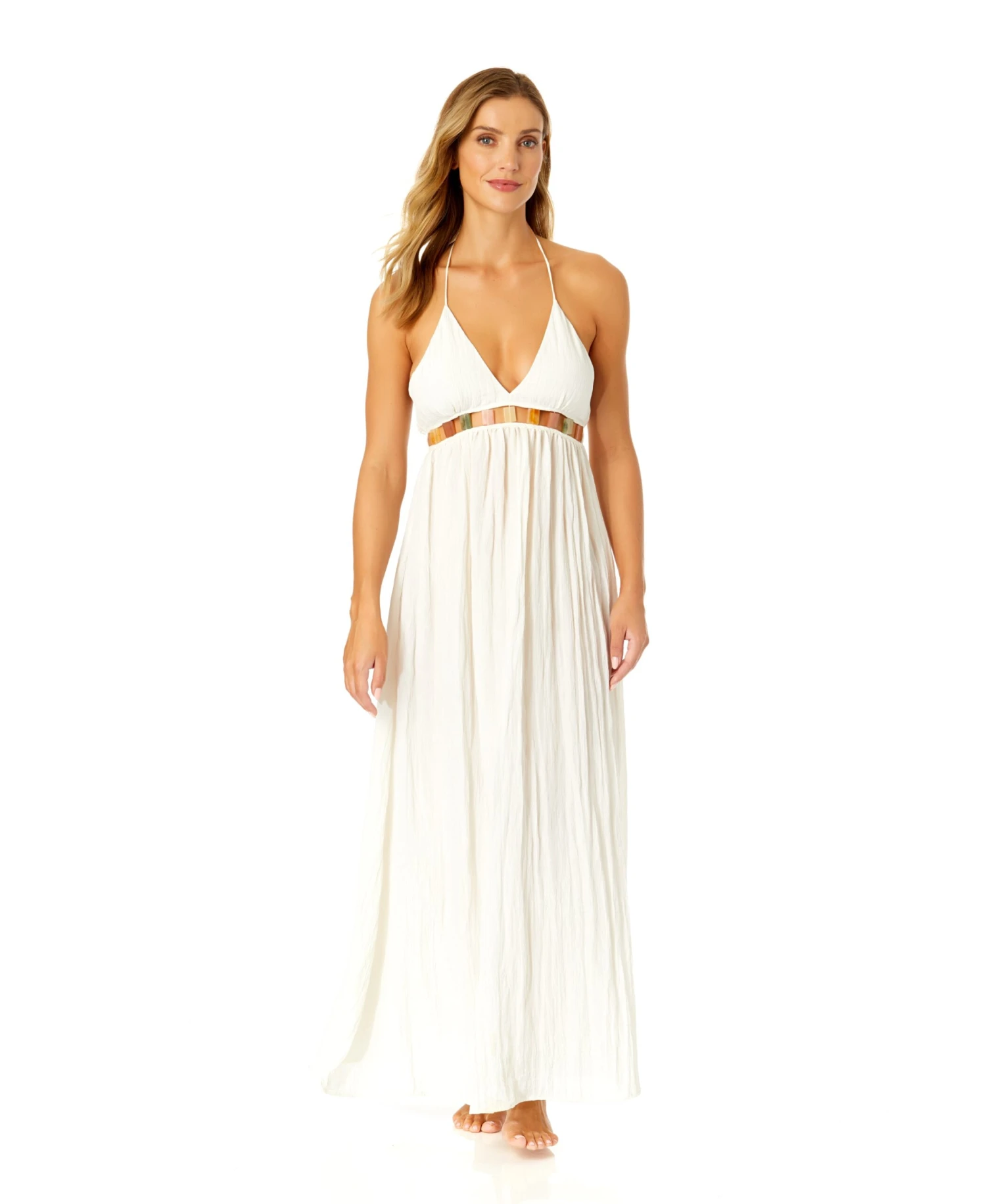 Women's V Neck Jewel Maxi Dress With Spaghetti Straps Cover Up(Womens V Neck Jewel Maxi Dress With Spaghetti Straps Cover Up 1) 3 Women's V Neck Jewel Maxi Dress With Spaghetti Straps Cover Up(Womens V Neck Jewel Maxi Dress With Spaghetti Straps Cover Up 1)