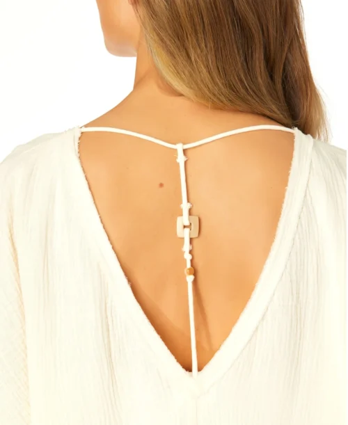 Women's Double V Neck Kaftan Cover Up(Womens Double V Neck Kaftan Cover Up) -Simply Bikini Store CU7995 GARDENIA 1530 scaled