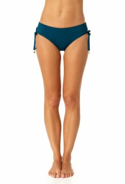 Women's Live In Color Side Tie Swim Bottom(Anne Cole Side Tie Swim Bottom 2) 36 Women's Live In Color Side Tie Swim Bottom(Anne Cole Side Tie Swim Bottom 2) -Simply Bikini Store MYMB30001 DSBL 1380