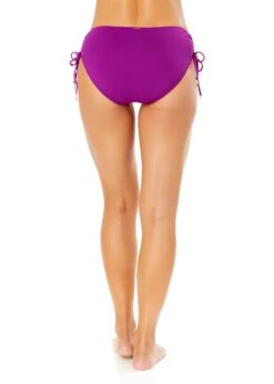 Women's Live In Color Side Tie Swim Bottom(Womens Live In Color Side Tie Swim Bottom 10) -Simply Bikini Store MYMB30001 FUSC 1194