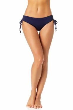 Women's Live In Color Side Tie Swim Bottom(Anne Cole Side Tie Swim Bottom 2) 32 Women's Live In Color Side Tie Swim Bottom(Anne Cole Side Tie Swim Bottom 2) -Simply Bikini Store MYMB30001 NAVY 3363 ccexpress