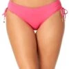 Women's Live In Color Side Tie Swim Bottom(Womens Live In Color Side Tie Swim Bottom 8) -Simply Bikini Store MYMB30001 PKGL 2561 Front