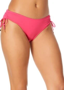 Women's Live In Color Side Tie Swim Bottom(Womens Live In Color Side Tie Swim Bottom 8) -Simply Bikini Store MYMB30001 PKGL 2567 FRONT