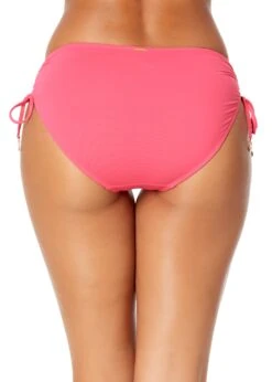 Women's Live In Color Side Tie Swim Bottom(Womens Live In Color Side Tie Swim Bottom 8) -Simply Bikini Store MYMB30001 PKGL 2578 Back