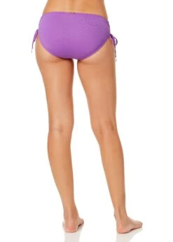 Women's Live In Color Side Tie Swim Bottom(Womens Live In Color Side Tie Swim Bottom 7) -Simply Bikini Store MYMB30001 PUHR 1302