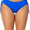 Women's Live In Color Side Tie Swim Bottom(Womens Live In Color Side Tie Swim Bottom 9) -Simply Bikini Store MYMB30001 ROY 1540 FRONT scaled