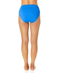 Women's Live In Color Convertible High Waist Shirred Swim Bottom(Womens Live In Color Convertible High Waist Shirred Swim Bottom 22) -Simply Bikini Store MYMB36001 ABLU 746 c2690887 9584 45ba a402 29399b58e671