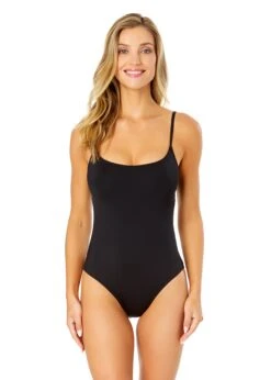 Women's Live In Color Classic Lingerie Maillot One Piece Swimsuit(Anne Cole Classic Lingerie Maillot One Piece Swimsuit)