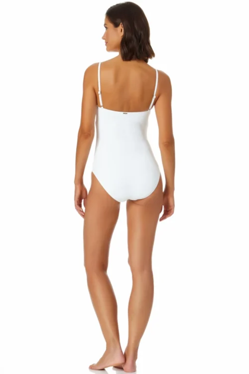 Women's Live In Color Classic Lingerie Maillot One Piece Swimsuit(Anne Cole Classic Lingerie Maillot One Piece Swimsuit) 23 Women's Live In Color Classic Lingerie Maillot One Piece Swimsuit(Anne Cole Classic Lingerie Maillot One Piece Swimsuit) -Simply Bikini Store MYMO00101 WHT 2298