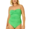 Women's Live In Color Twist Front Shirred One Piece Swimsuit(Womens Live In Color Twist Front Shirred One Piece Swimsuit 7) -Simply Bikini Store MYMO00501 APP 790 10