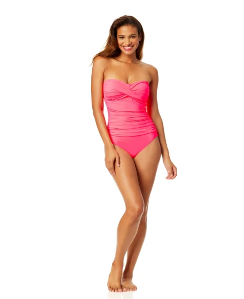 Women's Live In Color Twist Front Shirred One Piece Swimsuit(Womens Live In Color Twist Front Shirred One Piece Swimsuit 21) -Simply Bikini Store MYMO00501 FLMG 772 ad75f01a 1d6b 4ad3 9b51 e6b29161a76f scaled