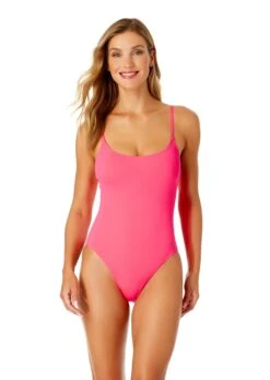 Women's Live In Color Vintage Lingerie Maillot One Piece Swimsuit(Womens Live In Color Vintage Lingerie Maillot One Piece Swimsuit 6)