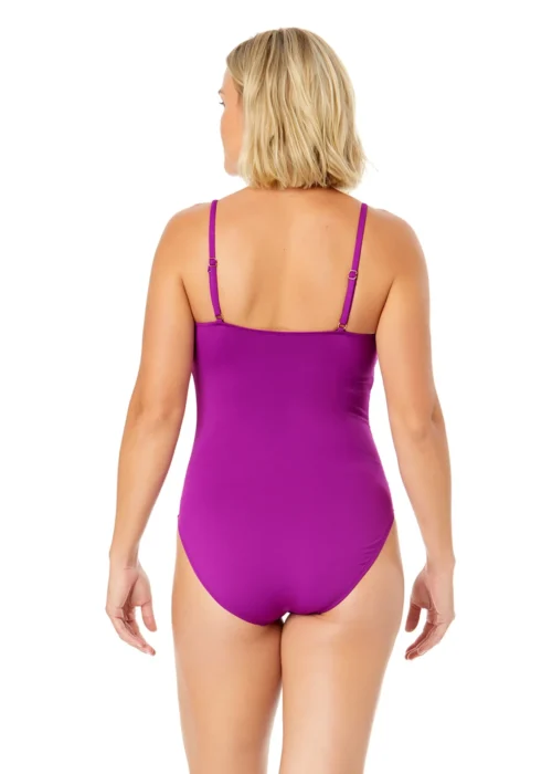 Women's Live In Color Shirred Lingerie Maillot One Piece(Womens Live In Color Shirred Lingerie Maillot One Piece 7) 7 Women's Live In Color Shirred Lingerie Maillot One Piece(Womens Live In Color Shirred Lingerie Maillot One Piece 7) -Simply Bikini Store MYMO05701 FUSC FUCHSIA 2064 BACK scaled