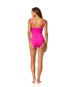 Women's Live In Color Shirred Lingerie Maillot One Piece(Womens Live In Color Shirred Lingerie Maillot One Piece 8) -Simply Bikini Store MYMO05701 HBCU 562