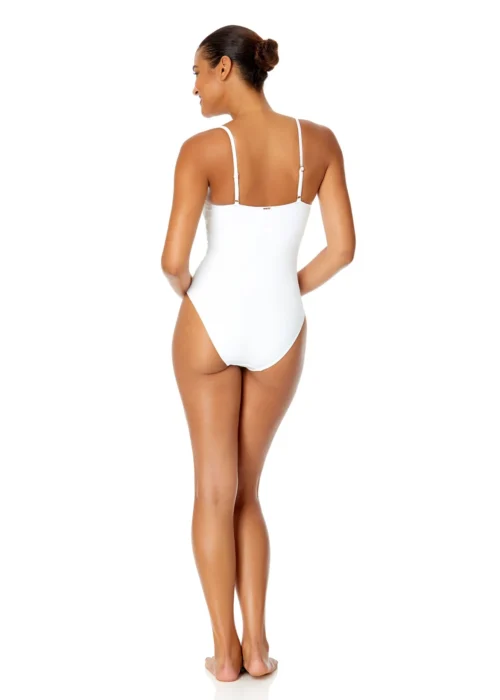 Women's Live In Color Shirred Lingerie Maillot One Piece(Anne Cole Shirred Lingerie Maillot One Piece 1) -Simply Bikini Store MYMO05701 WHT White 857 scaled