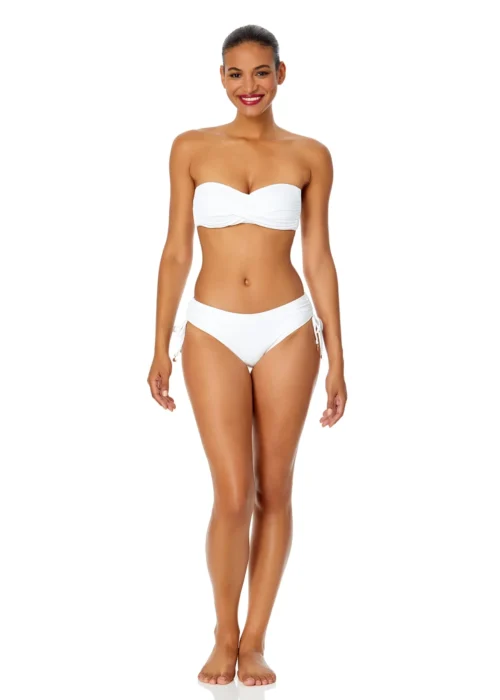 Anne Cole - Twist Bandeau Bikini Top(Anne Cole Twist Bandeau Bikini Top 1) -Simply Bikini Store MYMT10101 WHT White MYMB30001 WHT 1369 scaled