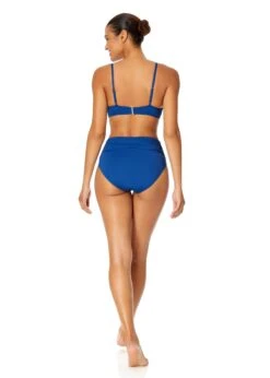 Women's Live In Color V Wire Underwire Bikini Top(Womens Live In Color V Wire Underwire Bikini Top 6) -Simply Bikini Store MYMT11001 SLB Slate Blue MYMB36001 SLB Slate Blue 1815