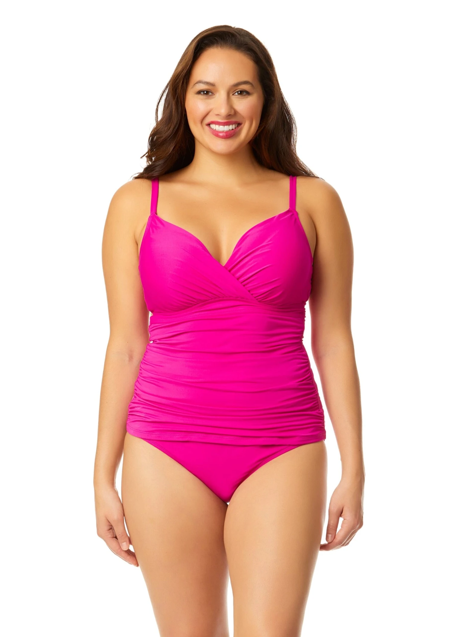 Women's Live In Color Twist Front Underwire Tankini Swim Top(Womens Live In Color Twist Front Underwire Tankini Swim Top 7) 3 Women's Live In Color Twist Front Underwire Tankini Swim Top(Womens Live In Color Twist Front Underwire Tankini Swim Top 7)